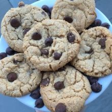 Chocolate Chip Peanut Butter Cookies